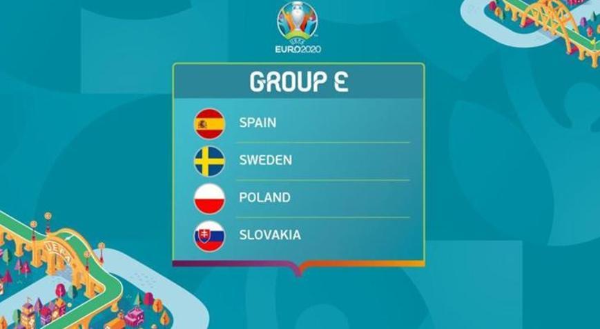 EURO 2020de E Grubuna dair tüm bilgiler