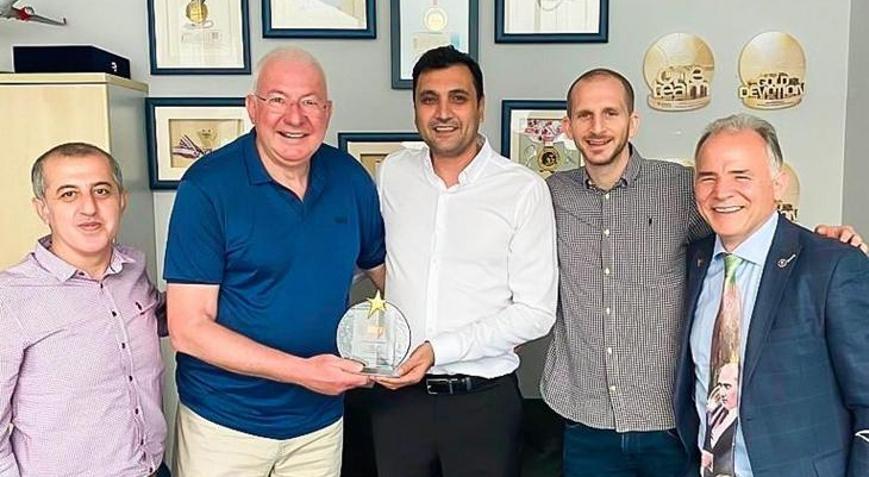 BİDEV’den Anadolu Efese tebrik ziyareti