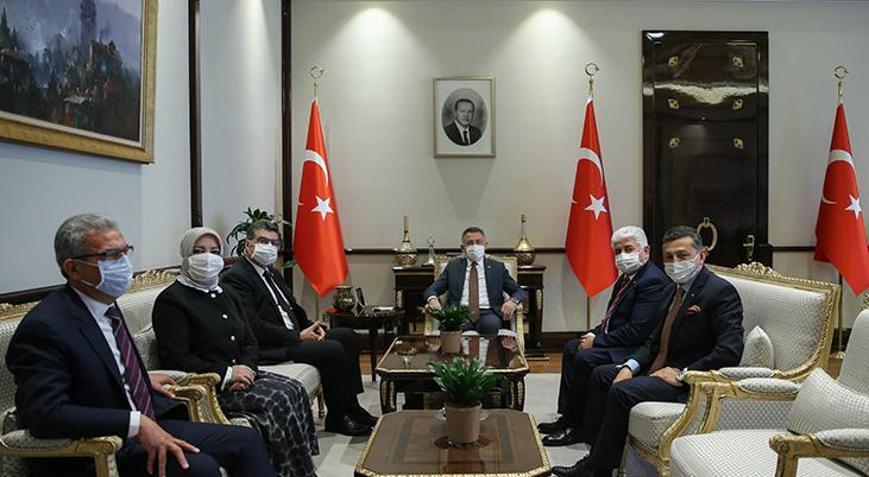 Cumhurbaşkanı Yardımcısı Oktaydan önemli kabul