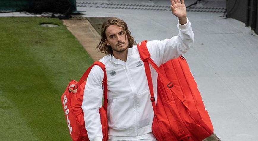 Son dakika - Wimbledonda 3 numaralı seribaşı Tsitsipas elendi
