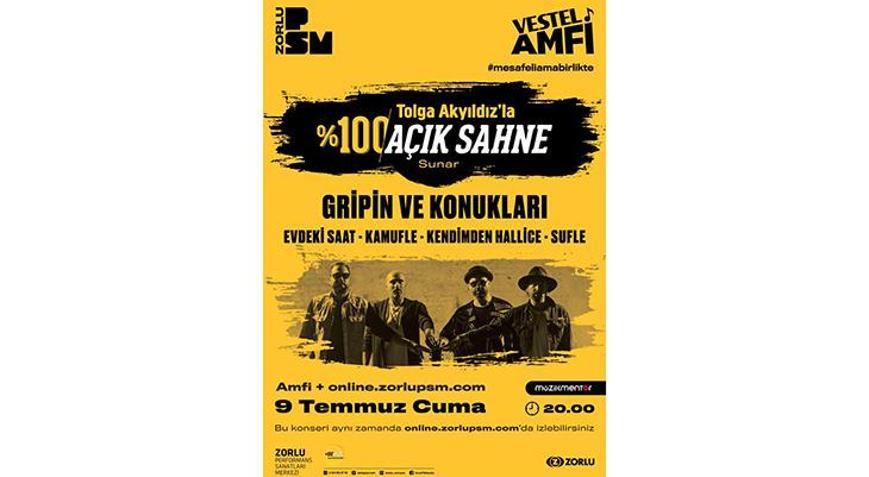 Gripin ve konukları Zorlu PSM Amfide