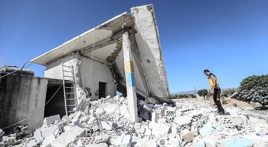 Esad rejiminin İdlib kırsalındaki saldırısında 8 sivil öldü
