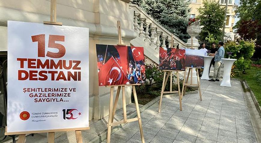 Avrupanın birçok noktasında 15 Temmuz etkinlikleri düzenlendi