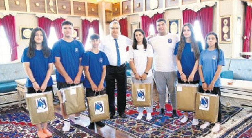 Judoculardan Başkan Çerçi’ye ziyaret