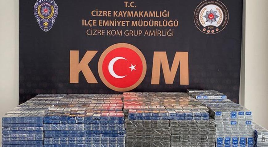 Şırnakta kaçakçılık ve asayiş operasyonları: 52 gözaltı