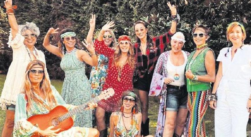 Çiçek çocuklar  bir araya geldi