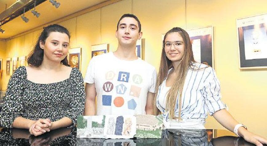 Kitap sayfasından kartpostala ödül