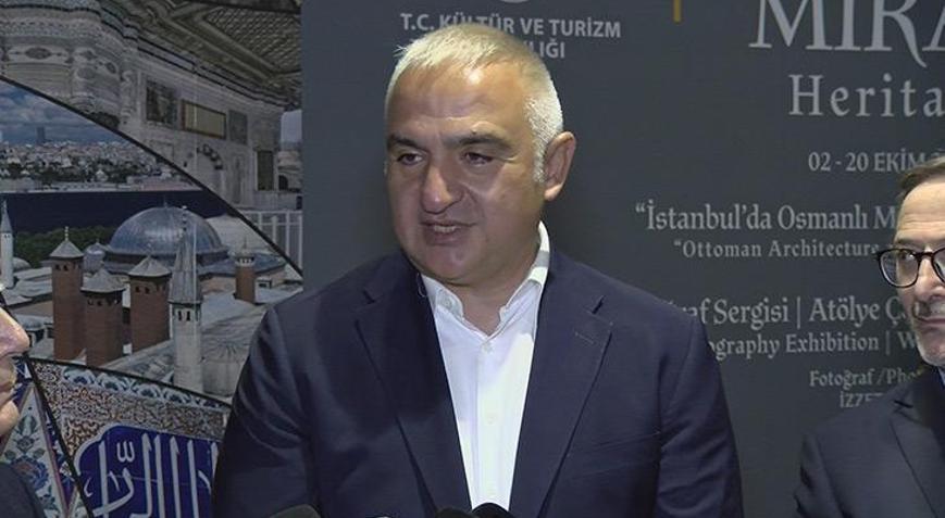 Bakan Ersoy: İstanbulu uluslararası etkinliklerin merkezi haline getirmeye başlıyoruz