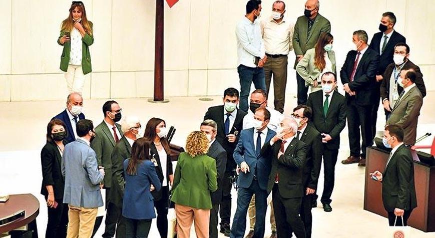 Mecliste yüksek gerilim önlemi Vekilin stresine bakır topraklama
