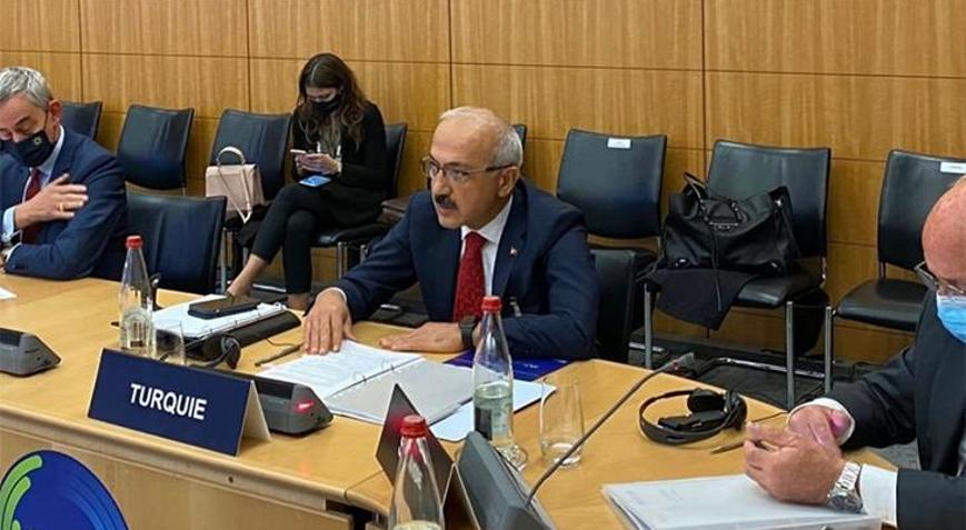 Hazine ve Maliye Bakanı Elvan, OECD Bakanlar Konseyi toplantısına katıldı