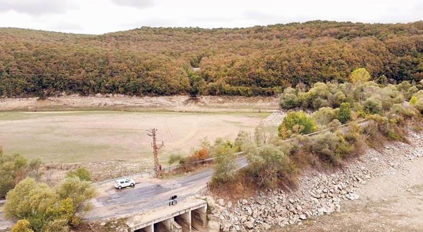 Suyun bittiği yer İstanbul’u besleyen Istrancalar da kurudu