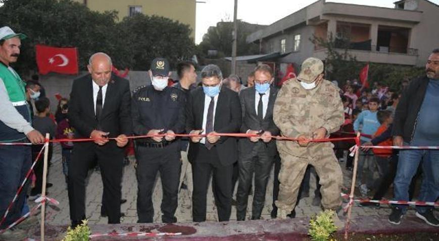 Erganide çocuklar için park ve oyun alanı