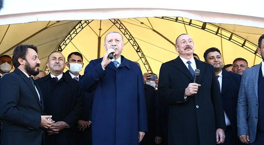 Erdoğan ve Aliyev,  Akıllı Tarım Kampüsü Faz 1in temelini attı