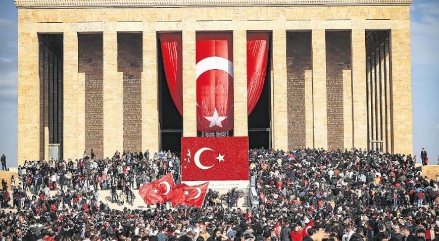 Anıtkabir'e insan seli - Haberler Milliyet