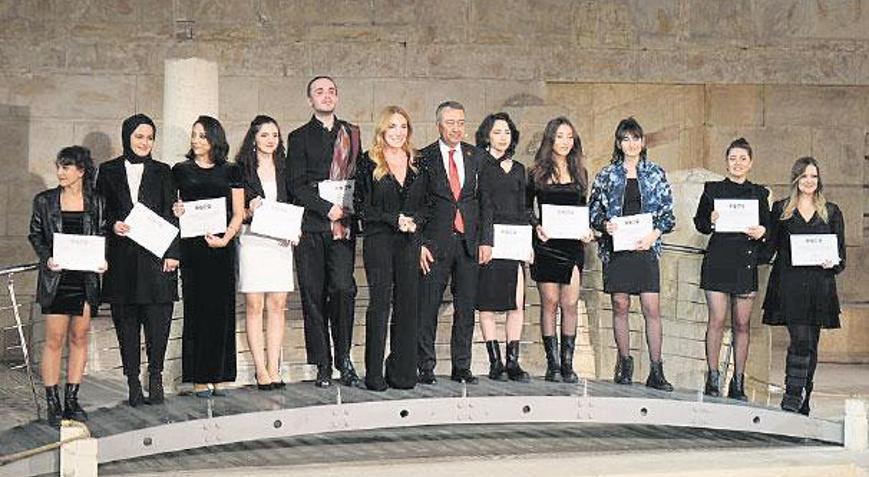 Zeugma Mozaik Müzesi’nde özel defile