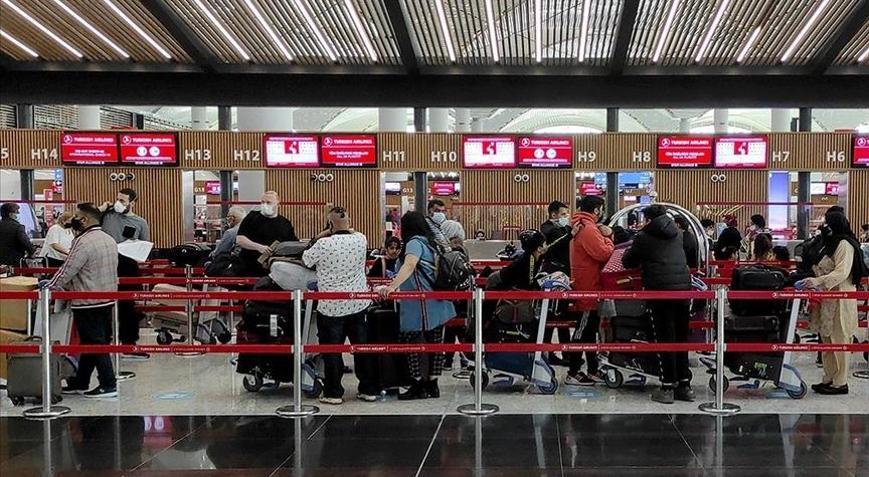 Hava yolunu kullanan yolcu sayısı 107 milyonu geçti