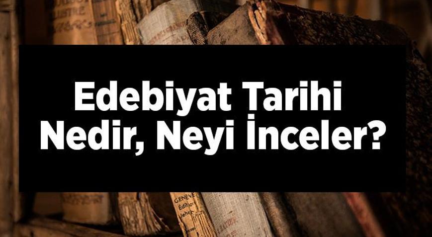 Edebiyat Tarihi Nedir, Neyi İnceler? Edebiyat Tarihi Konuları Nelerdir ...