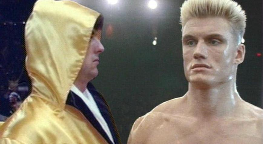 Sylvester Stallone, Dolph Lundgrenin yumruğuyla ölümden dönmüş