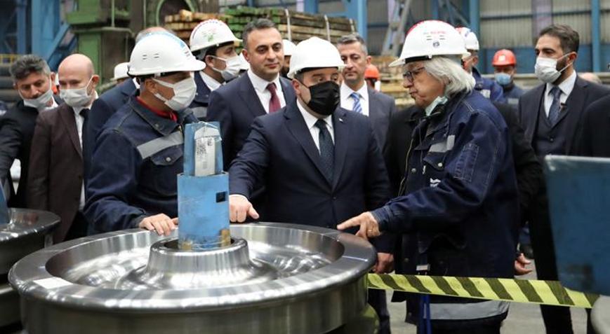 Kardemir yerli ve milli tren tekerini rayına oturttu