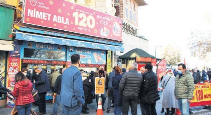 120 milyon liralık büyük heyecan