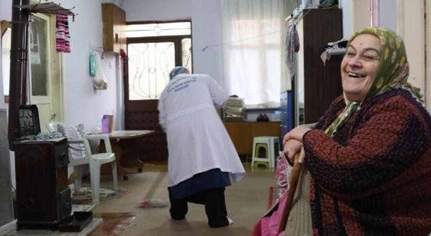 65 yaş üstü vatandaşlara evde temizlik hizmeti