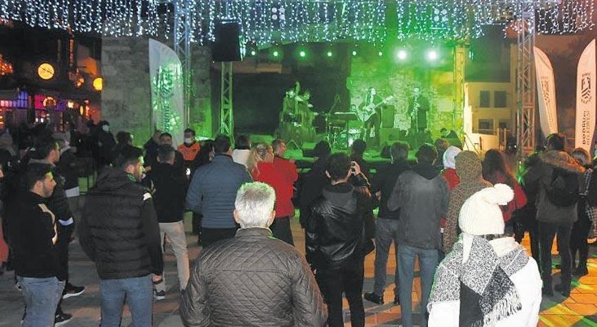 Bodrum’da  yılbaşı coşkusu