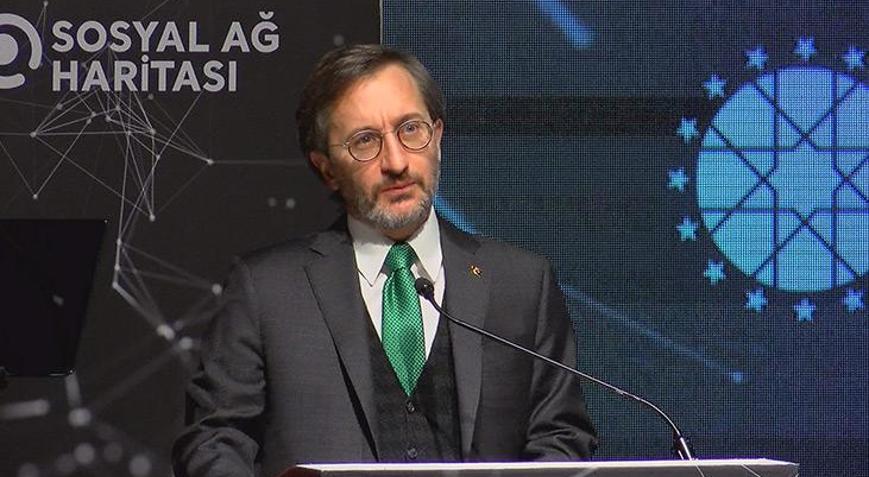 İletişim Başkanı Altun: Sosyal medyada terör örgütlerinin örgütlenme faaliyetlerinin karşısında duruyoruz