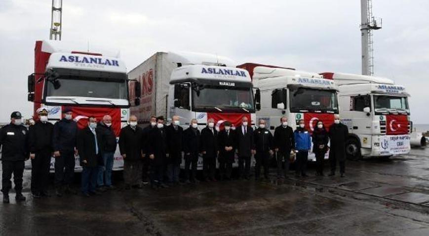 Tekirdağdan Suriyede kamplarda kalanlara 100 ton un yardımı