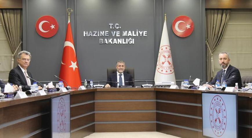 Bakan Nebati TÜSİAD heyeti ile görüştü
