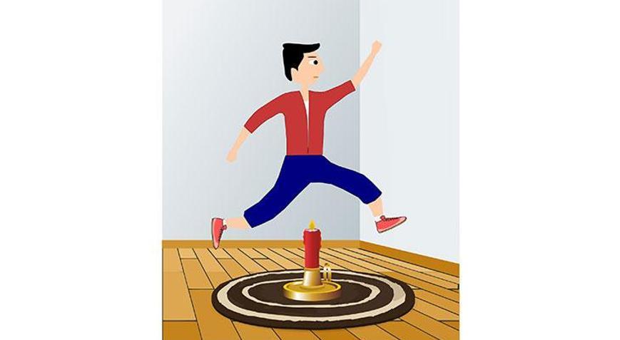 Mumun üstünden atladım, o muzu yakaladım tekerlemesi oku