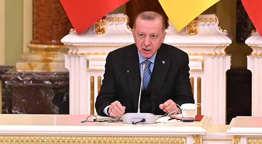 Ukrayna-Rusya gerilimi Cumhurbaşkanı Erdoğandan flaş açıklamalar
