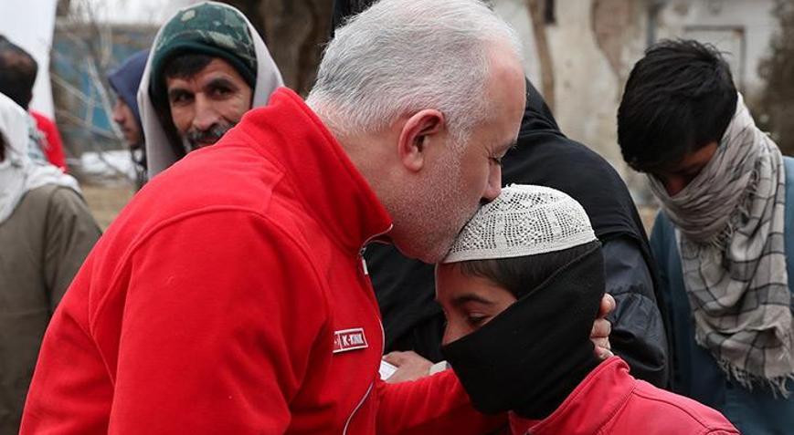 Kızılay Başkanı Kınıktan Afganistan için dayanışma çağrısı
