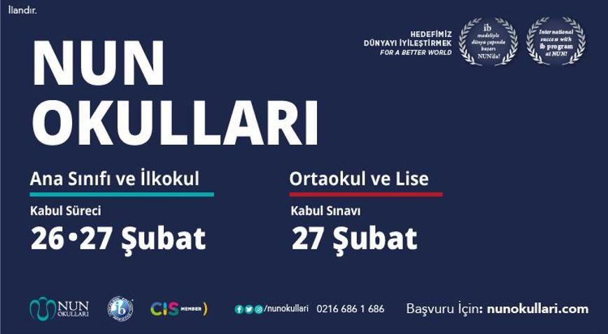 NUN Okulları yeni öğrencilerini bekliyor