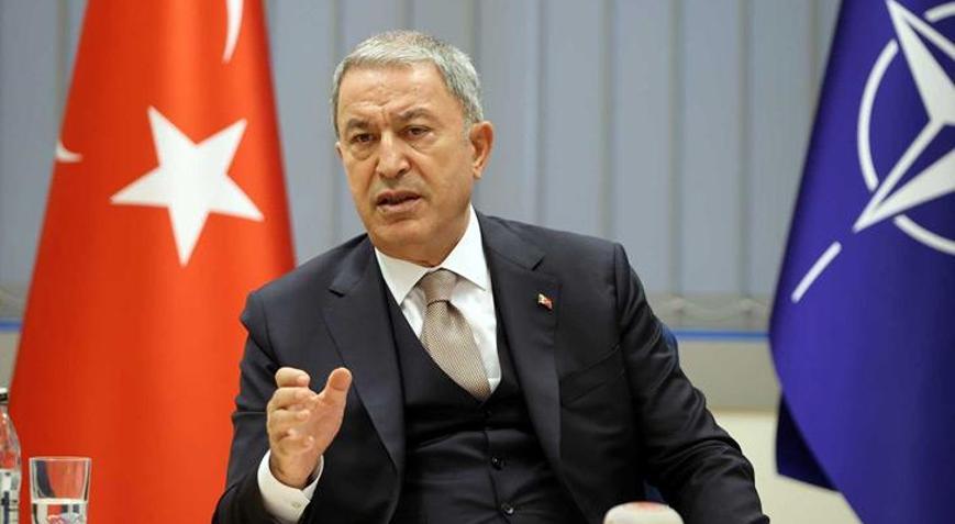 Bakan Akar Yunan mevkidaşıyla görüştü Buna derhal son verilmeli