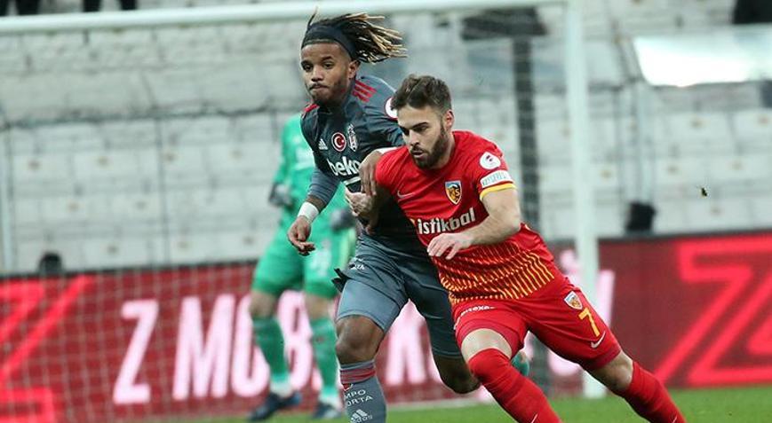 Beşiktaştan erken veda Türkiye Kupasında Kayserispor yarı finalde