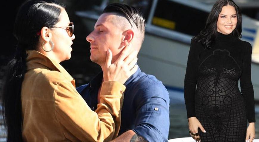 Bebek göründü Adriana Limadan hamilelik pozu