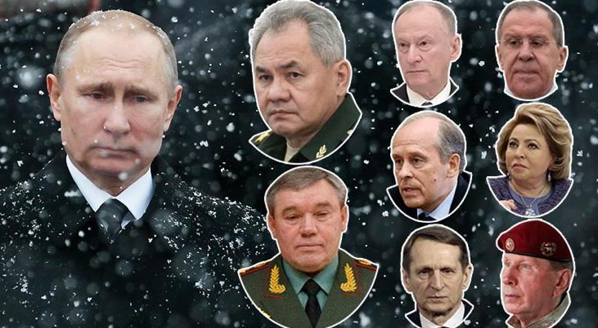 Son dakika... Rusyanın Ukrayna işgali: Putinin yakın çevresinde savaşı kimler yönetiyor