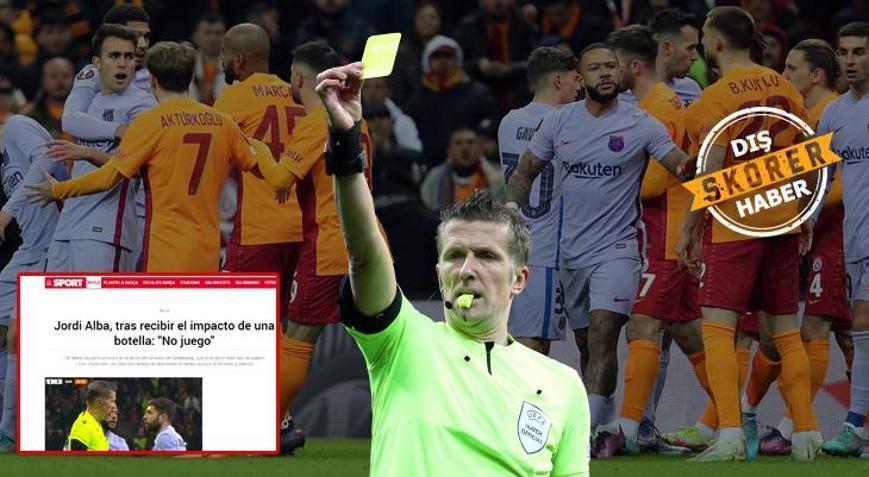 Galatasaray - Barcelona maçıyla ilgili bomba iddia Hakemi tehdit etti