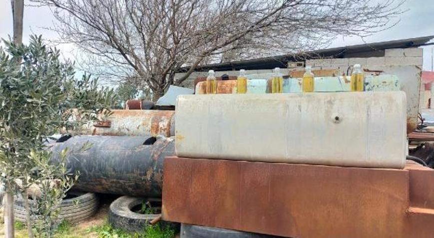 Hatay’da 10 bin 493 litre kaçak akaryakıt ele geçirildi: 2 gözaltı