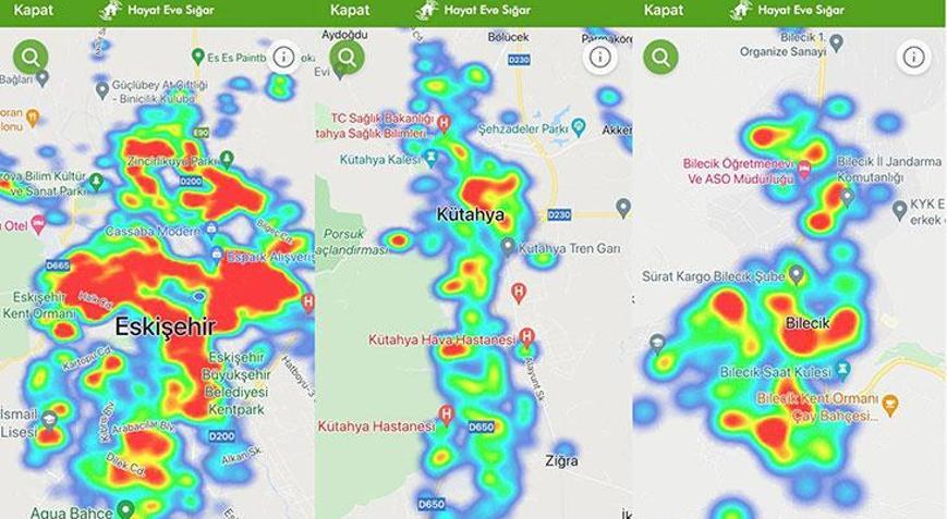 Vaka sayılarının düştüğü Eskişehir yine de zirvede