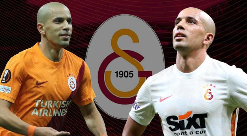 Galatasarayda tepki çekmişti Feghouli büyük maçların adamıdır