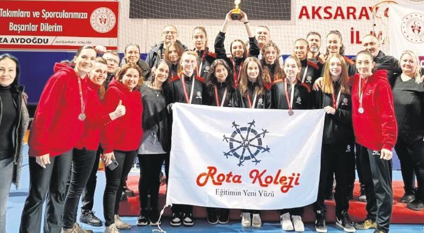 Rota’nın kızları Türkiye 2’ncisi