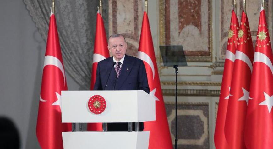 Son dakika Cumhurbaşkanı Erdoğan: Daima sanatçılarımızın yanında yer aldık