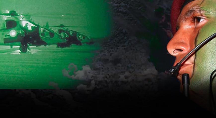 Terör kampları yerle bir edildi