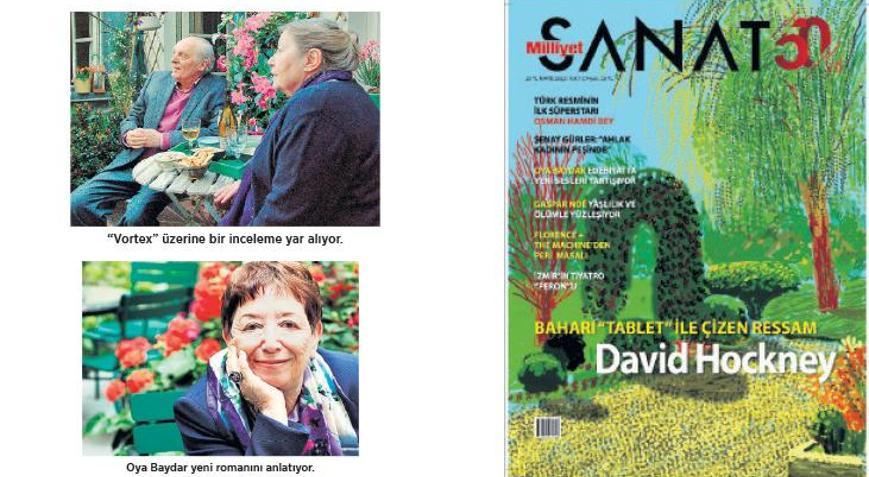 David Hockney baharı teknolojiyle selamlıyor