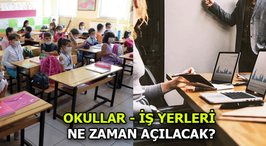 Okullar ne zaman açılacak, çalışanlar işe hangi gün başlayacak Yarın 5 Mayıs Perşembe ve 6 Mayıs Cuma tatil mi