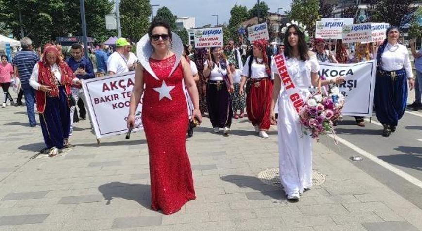 Düzcede otlarla yapılan lezzetler tanıtılıyor