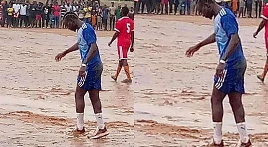 Mbaye Diagne ve Mane çamurda oynadı - Galatasaray - Spor Haberleri