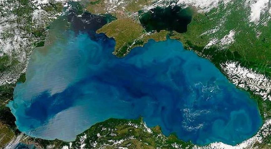 50 yıllık ortalamayı aştı! Karadeniz'in turkuaza bürünen rengi uzaydan görülüyor - Güncel Haberler Milliyet