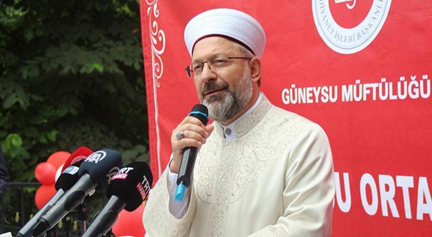 Ali Erbaş: Kuranda haksız yere bir insanı öldürmek, bütün insanlığı öldürmek gibidir
